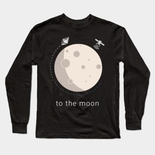 Ethereum to the moon Long Sleeve T-Shirt